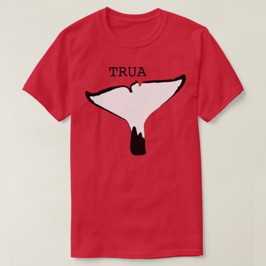T-shirt TRUA l'orque traîne (Design devant)