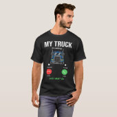 T-shirt Truck Appelle Trucker OTR Diesel Mechanics Équipes (Devant entier)