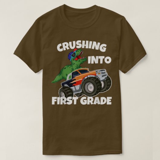 T-shirt Truck Dinosaur T-r (Design devant)