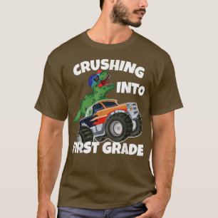 T-shirt Truck Dinosaur T-r
