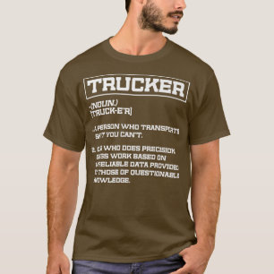 T-shirt Truck Driver