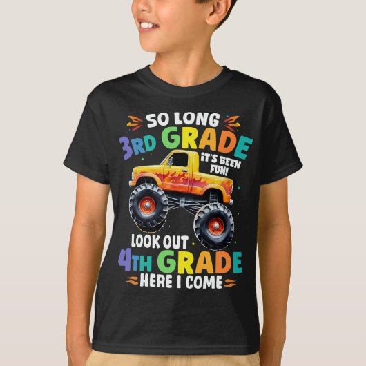 T-shirt Truck Monster (Devant)