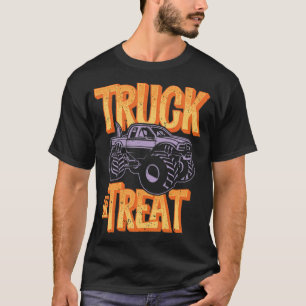 T-shirt Truck r Treat Halloween Monster Truck For Trick fu