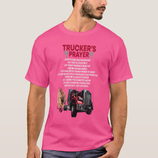 T-shirt Trucker au-dessus du camion Chauffeur Tracteur Tra