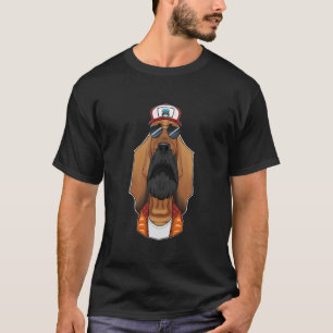 T-shirt Trucker Chien I Chauffeur Camion Bloodhal