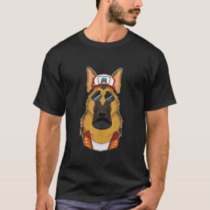 T-shirt Trucker Chien I Truck Driver German Shepherd