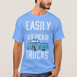 T-shirt Trucker De Camion J'Ai Facilement Distrait Par Le 