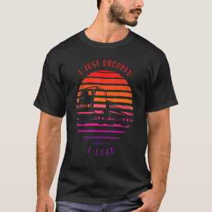 T-shirt Trucker Fête des pères Tee Je Viens D'Abandonner U
