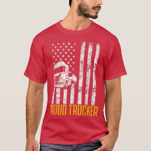T-shirt Trucker Funny Truck Driver
