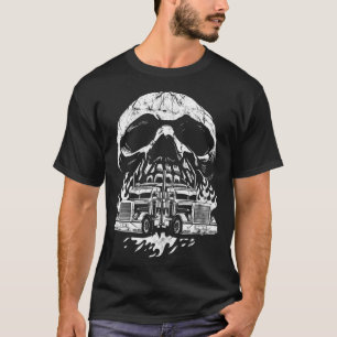 T-shirt Trucker Hommes Femmes Big Rig Truckin' Road L
