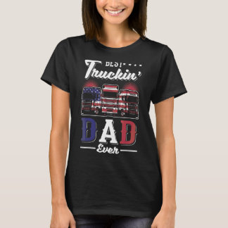 T-shirt Trucker Meilleur Trucker Papa Jamais 1