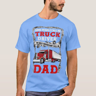 T-shirt Trucker Papa des gens m'appellent chauffeur de cam