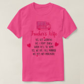 T-shirt Truckers Wife Shirt Classic (Design devant)