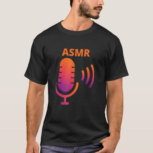 T-shirt Trucs Asmr Microphone Asmr (Devant)