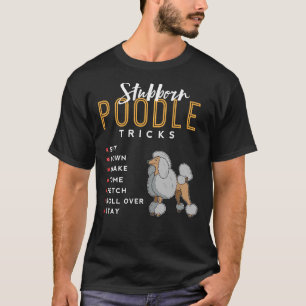 T-shirt Trucs de caniche têtus