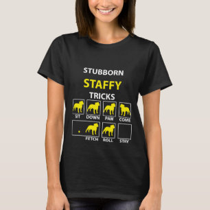 T-shirt Trucs de Staffy têtus