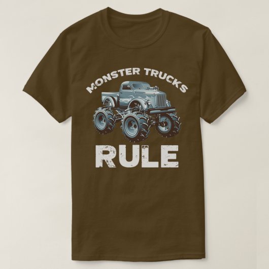 T-shirt Trucs Monster fantastiques Règle Funny Trucks Cade (Design devant)