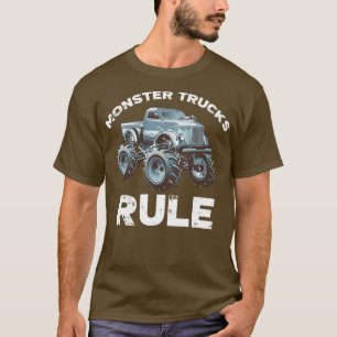 T-shirt Trucs Monster fantastiques Règle Funny Trucks Cade