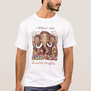 T-shirt truffes de chocolat mammouth laineux