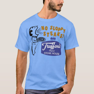 T-shirt Truffonis de style vintage Pas de steaks