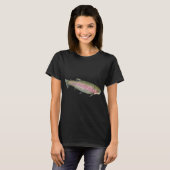 T-shirt Truite arc-en-ciel (Devant entier)