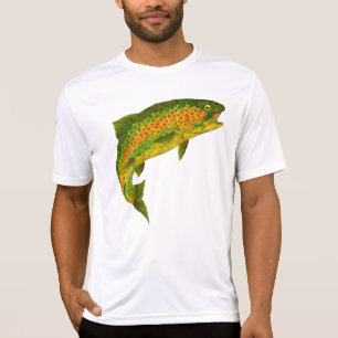 T-shirt Truite arc-en-ciel feuille Aspen 4