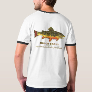 T-shirt Truite de Brook, latin