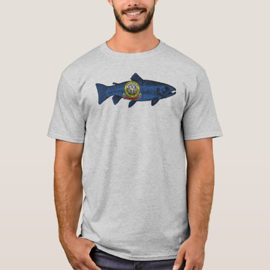 T-shirt Truite de l'Idaho (Devant)
