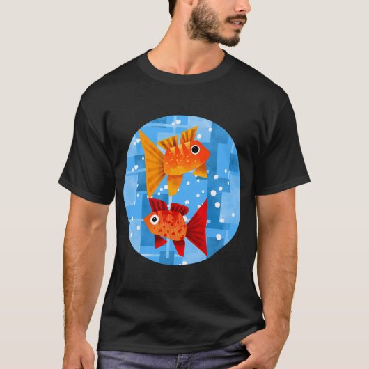 T-shirt Truite de Noël (Devant)
