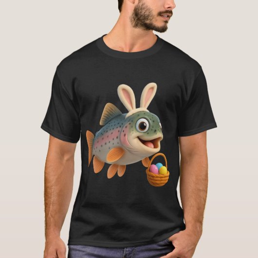 T-shirt Truite de Pâques (Devant)