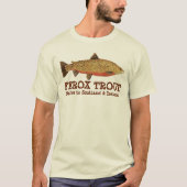 T-shirt Truite Ferox (Devant)