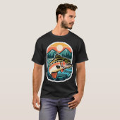 T-shirt Truite Rétro (Devant entier)