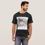 T-shirt Truite tachetée dans un gant (Devant entier)