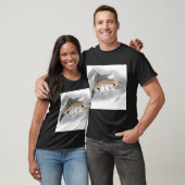 T-shirt Truite tachetée dans un gant (Unisexe)