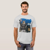 T-shirt Truk Nutz - drôles de noix de camion écureuil (Devant entier)