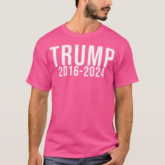 T-shirt Trump 2016-2024 (Devant)