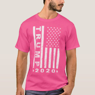 T-shirt Trump 2020 American Flag Vintage Support 46Th Pres