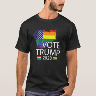 T-SHIRT TRUMP 2020, CHEMISE DE TRUMP LGBT - GAY PRIDE LGBT
