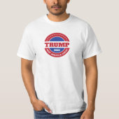 T-shirt Trump 2020 Rouge Blanc & Bleu (Devant)