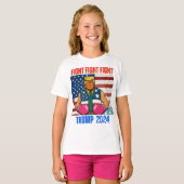 T-SHIRT TRUMP 2024 COMBAT (Devant entier)