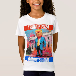 T-Shirt TRUMP 2024 DADDY'S HOME