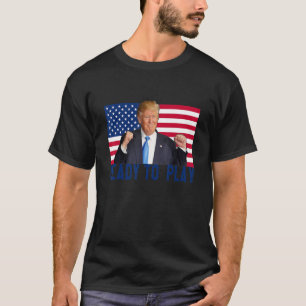 T-shirt Trump 2024 Drapeau 45 47 Élections Sauvez à nouvea