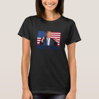 T-shirt Trump 2024 Drapeau 45 47 Élections Sauvez à nouvea