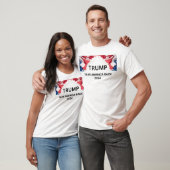 T-shirt Trump 2024 : Ensemble plus fort (Unisexe)