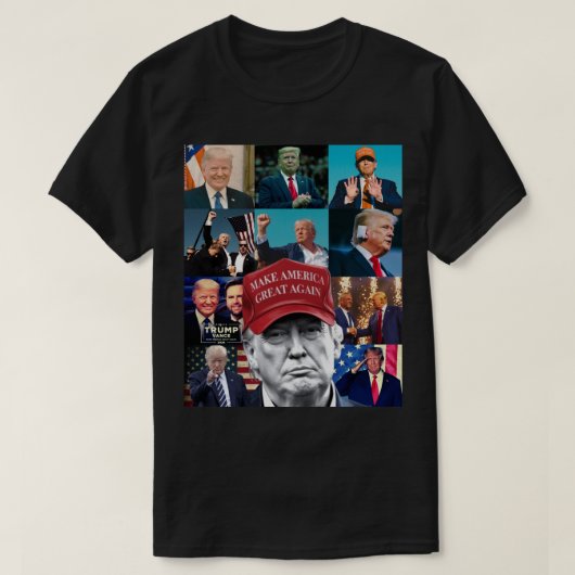 T-shirt Trump 2024 ères (Design devant)