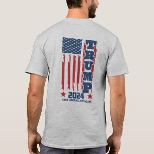 T-shirt Trump 2024 "Faites pleurer à nouveau les l