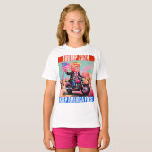 T-SHIRT TRUMP 2024 GARDER L'AMÉRIQUE EN PREMIER (Devant entier)