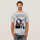 T-shirt Trump 2024, l'armure complète de Dieu (Devant entier)
