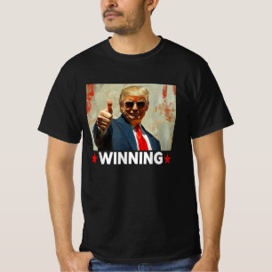 T-shirt Trump 2024 - Les lunettes de soleil de Trump