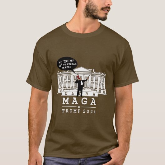 T-SHIRT TRUMP 2024 MAGA (Devant)